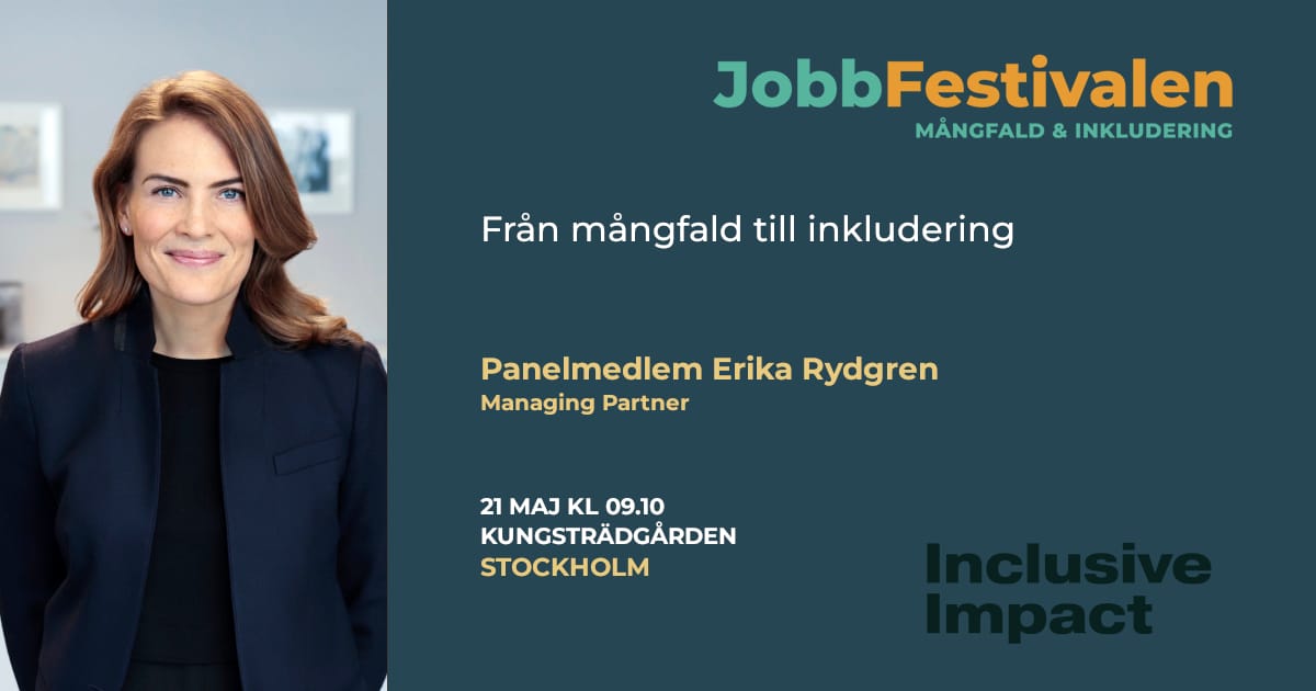 Från mångfald till inkludering - Jobbfestivalen